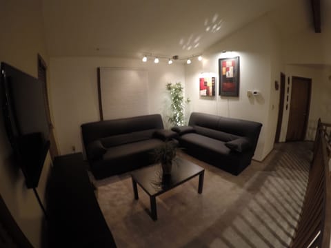 Loft area with sleeper futons