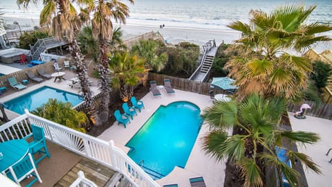 View from private deck off master bedroom, relax with your morning coffee