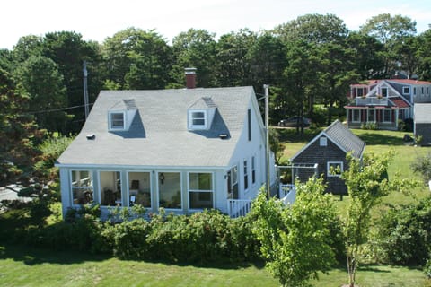 Cottage property has a charming antique shed.