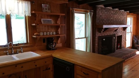Kitchen into Great room