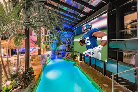 Tropical Room w Grotto-Disco-25' Cinema-MORE!!