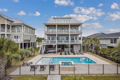 Enjoy Beach Life in this luxury home located on the oceanfront.