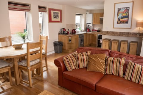 Open plan living space