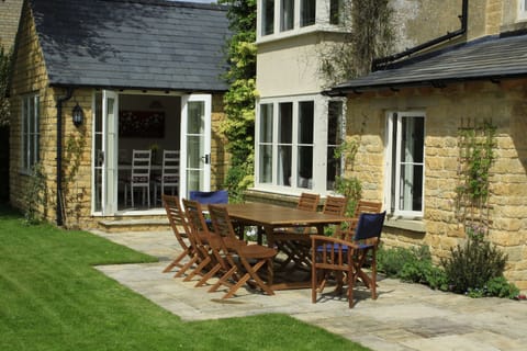 Patio area accessed from the kitchen/diner