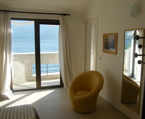 Top floor bedroom towards the sea