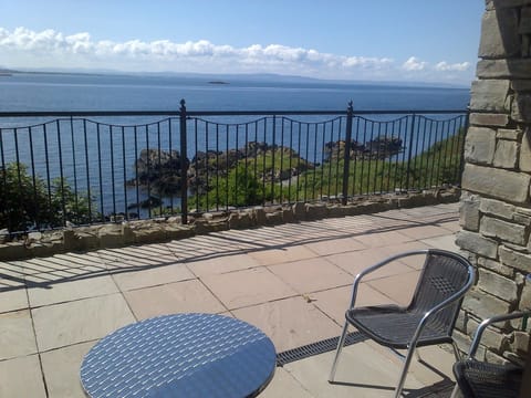 View from outside kitchen