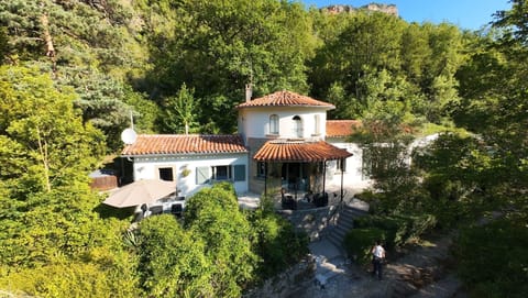 The villa