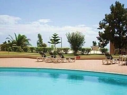 Relax by the 15 metre swimming pool