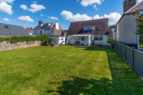 The large enclosed garden for you to enjoy