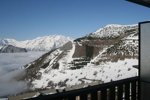 Winter view from balcony