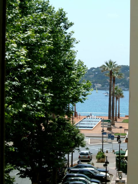 View down the boulevard from the main balcony