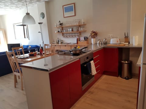 New Kitchen has a dishwasher, an electric hob and oven and built in microwave