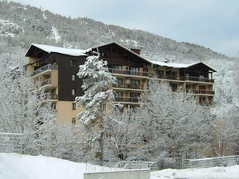 Ski apartments in winter