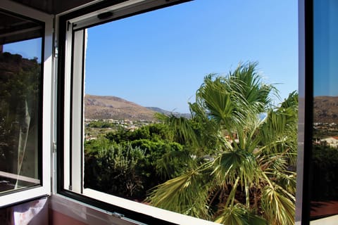 View from bedroom window 