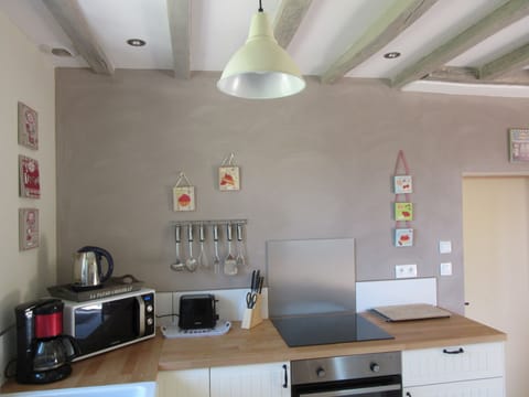 All you need in La Petite Grange's kitchen.