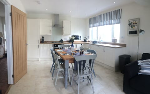Kitchen and dining area.