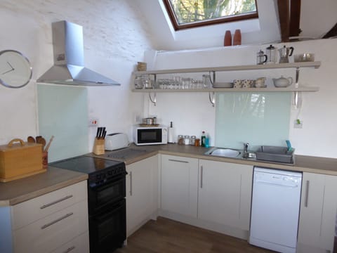 New Kitchen in place with dishwasher