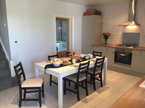 Kitchen with view to utility room