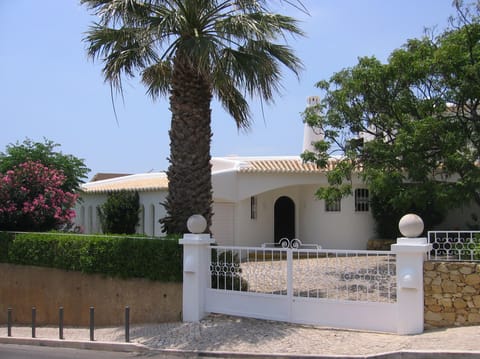 Villa gated entrance