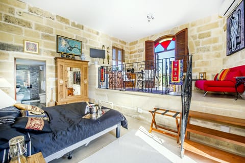 Split level spacious living