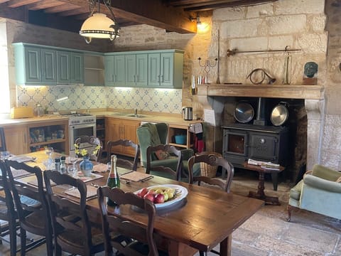 characterful kitchen for dining