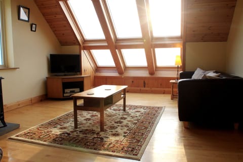 Lounge overlooking the beach