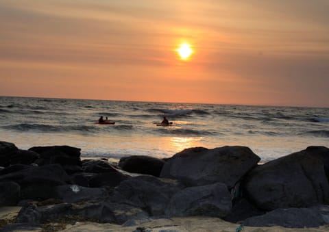 Sunset over Galway bay