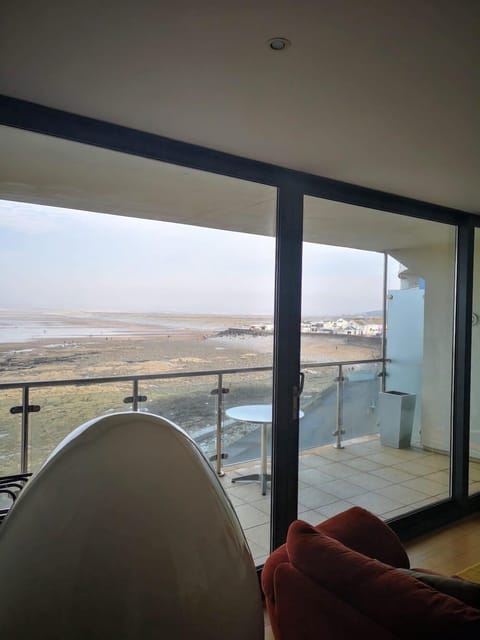 From the main room towards the village