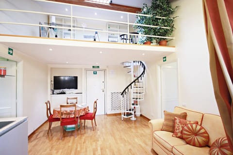 living room with studio
