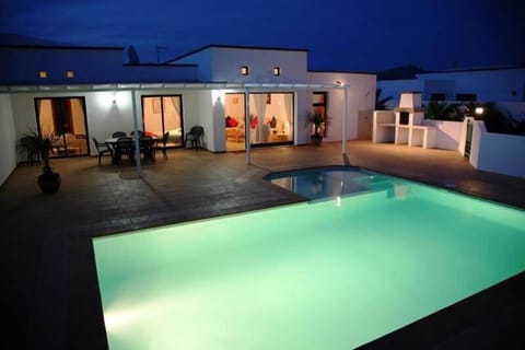 Villa and pool