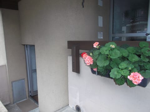 easy entrance to ski room from outside