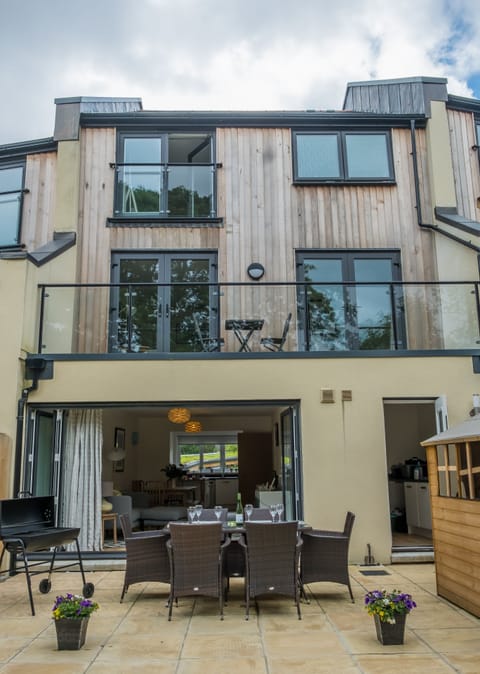 View of the house from the garden.