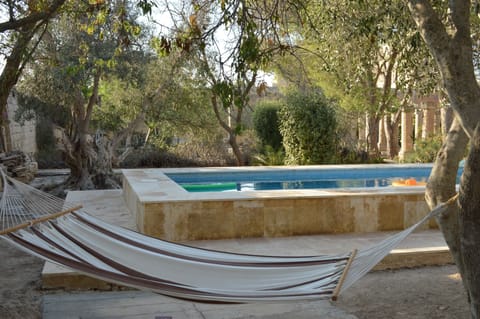 Pool in outer garden