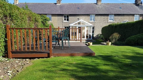 Garden view of cottage