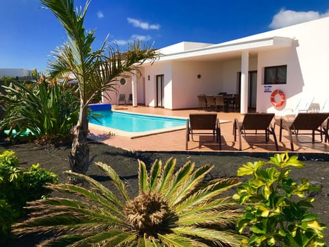 Substantial villa surrounded by beautiful gardens.