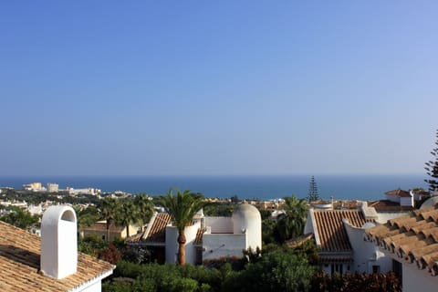 Ocean view from the private roof terrace