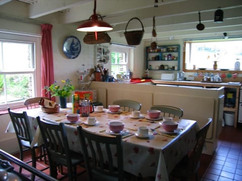 Dining area in the kitchen