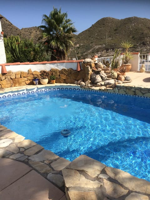 Private pool with a view!