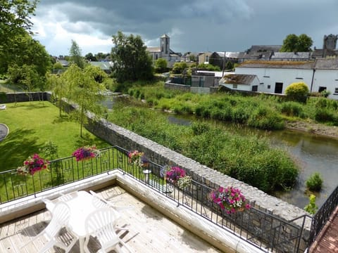 View from one of the single bedrooms..