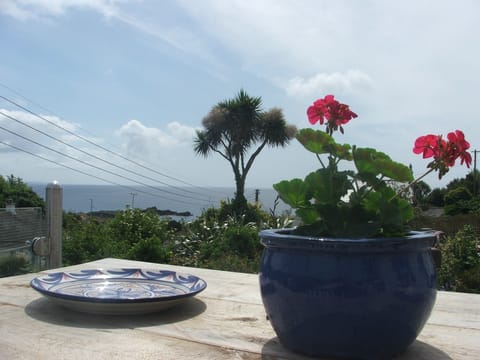 Terrace view with some colour