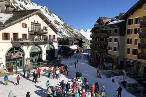 View from living room over Village Square