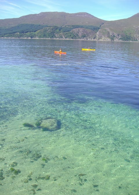 Beach & sea at Sandaig