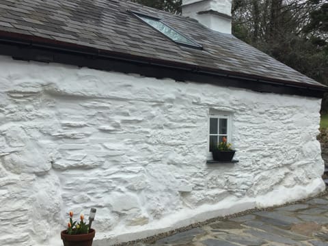 The back of the cottage