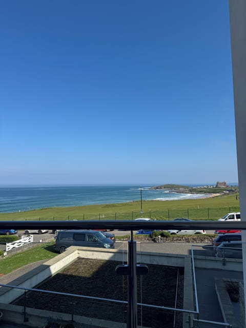 The stunning view from the balcony