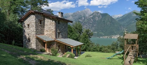 Villa Rustica with mountain and lake views