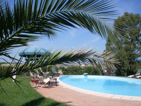 The 12 metre  swimming pool at the Bagolaro
