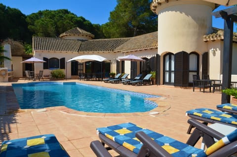 pool and terrace 
