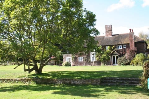 Back of Bibleham with Magnolia Tree