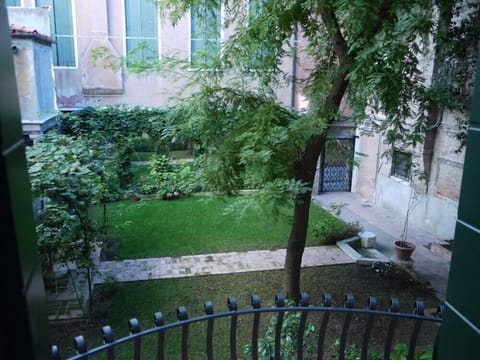 View from one of the 6 windows on the garden