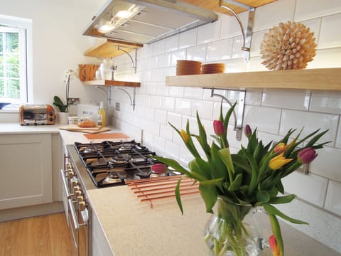 Stylish and very well equipped kitchen